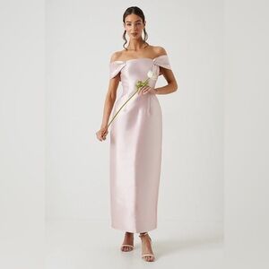 Coast Off-Shoulder Midi Dress